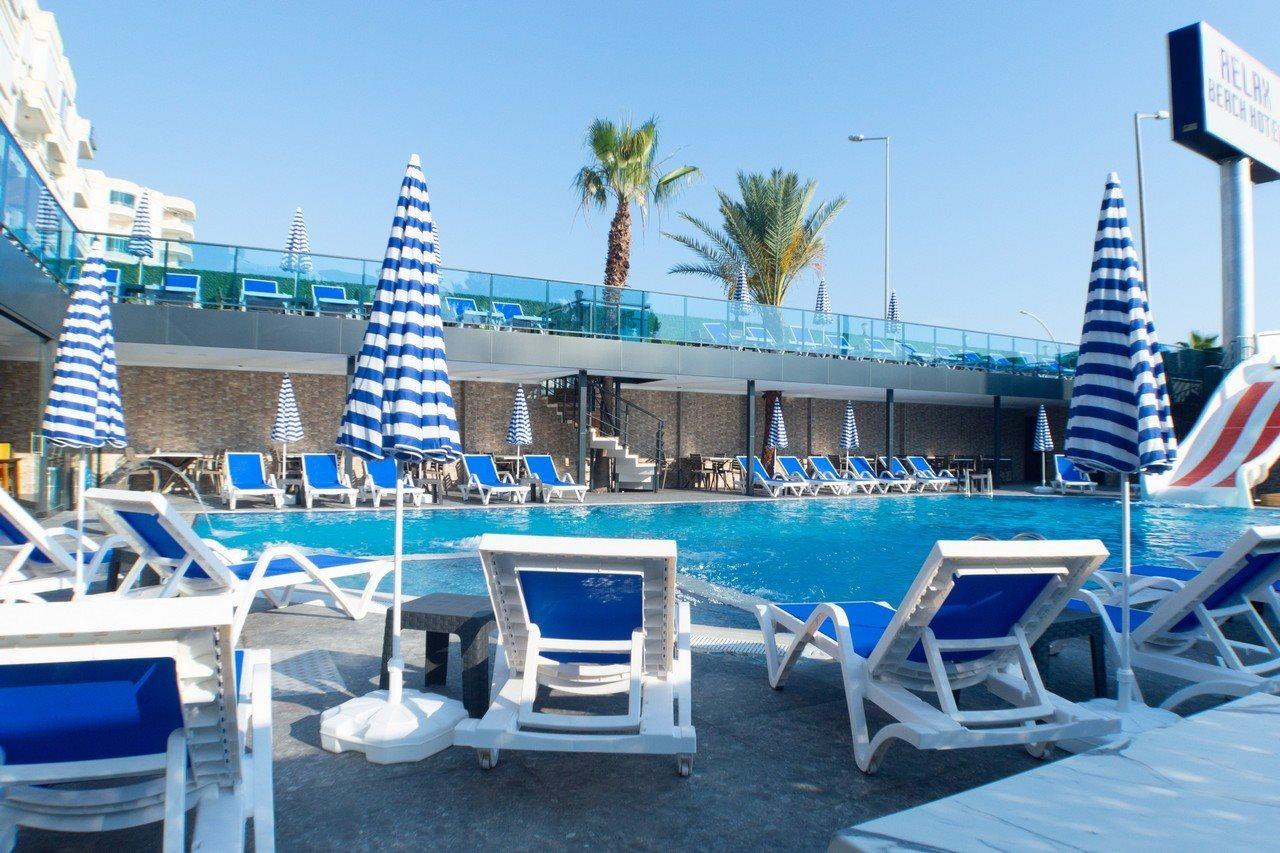 Relax Beach Hotel Alanya Exterior foto